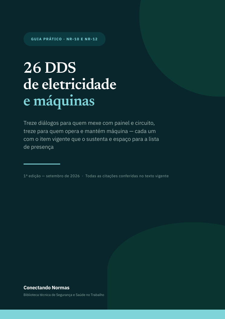 Capa do guia 26 DDS de eletricidade e máquinas