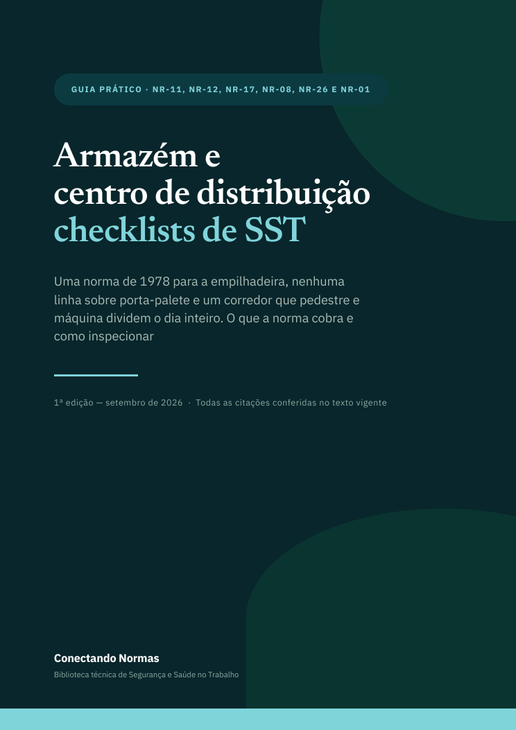 Capa do guia Armazém e centro de distribuição