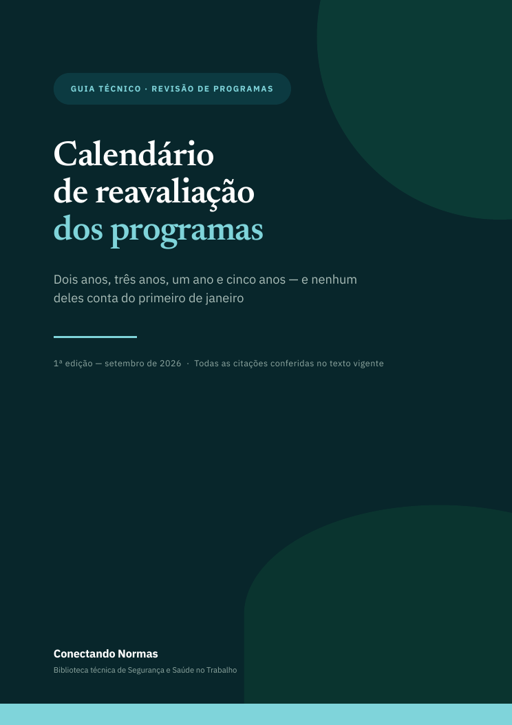 Capa do guia Calendário de reavaliação