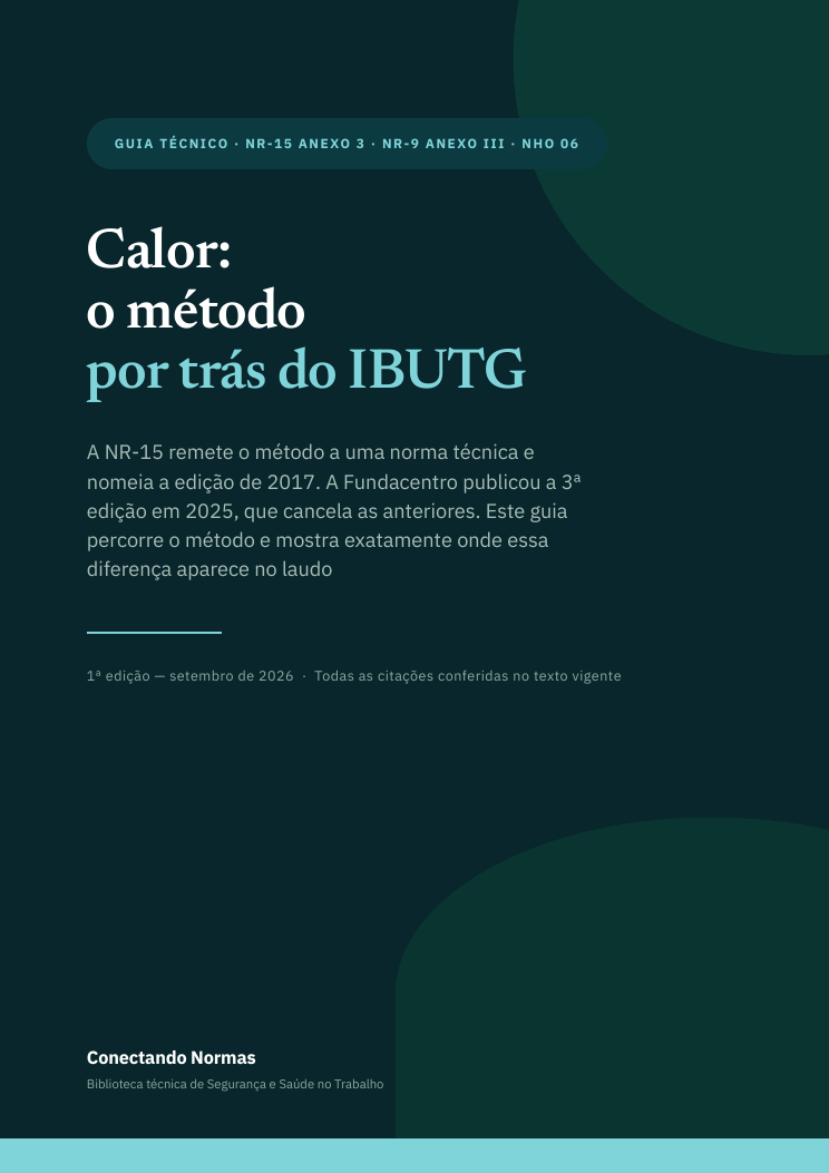 Capa do guia Calor: o método por trás do IBUTG