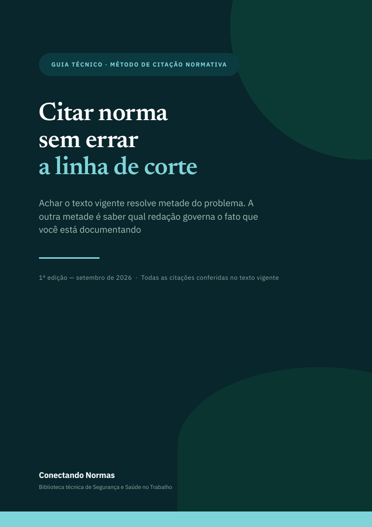 Capa do guia Citar norma sem errar