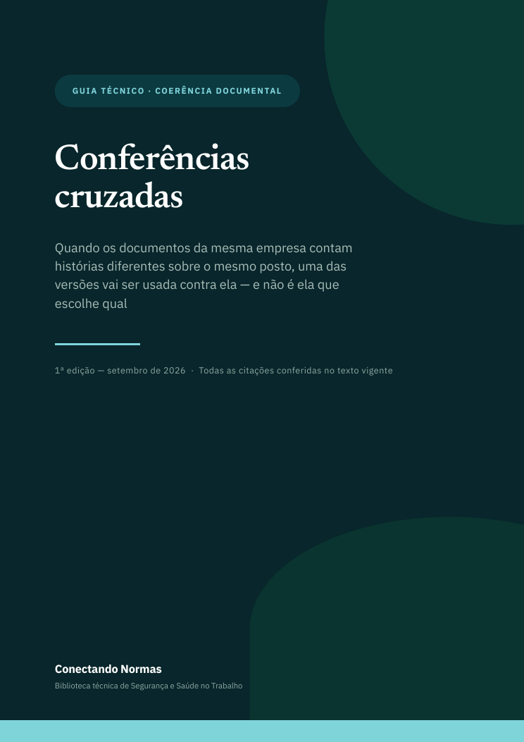Capa do guia Conferências cruzadas