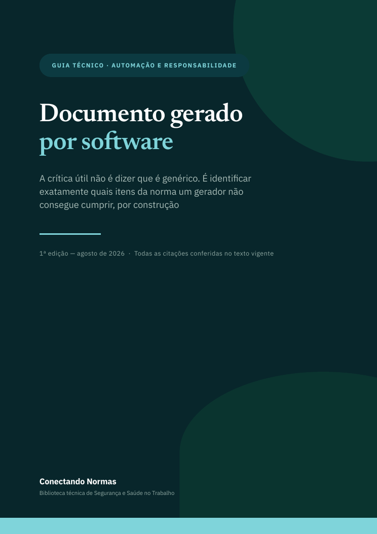 Capa do guia Documento gerado por software: o que a automação não resolve