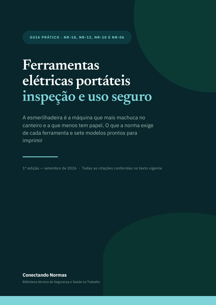 Capa do guia Ferramentas elétricas portáteis
