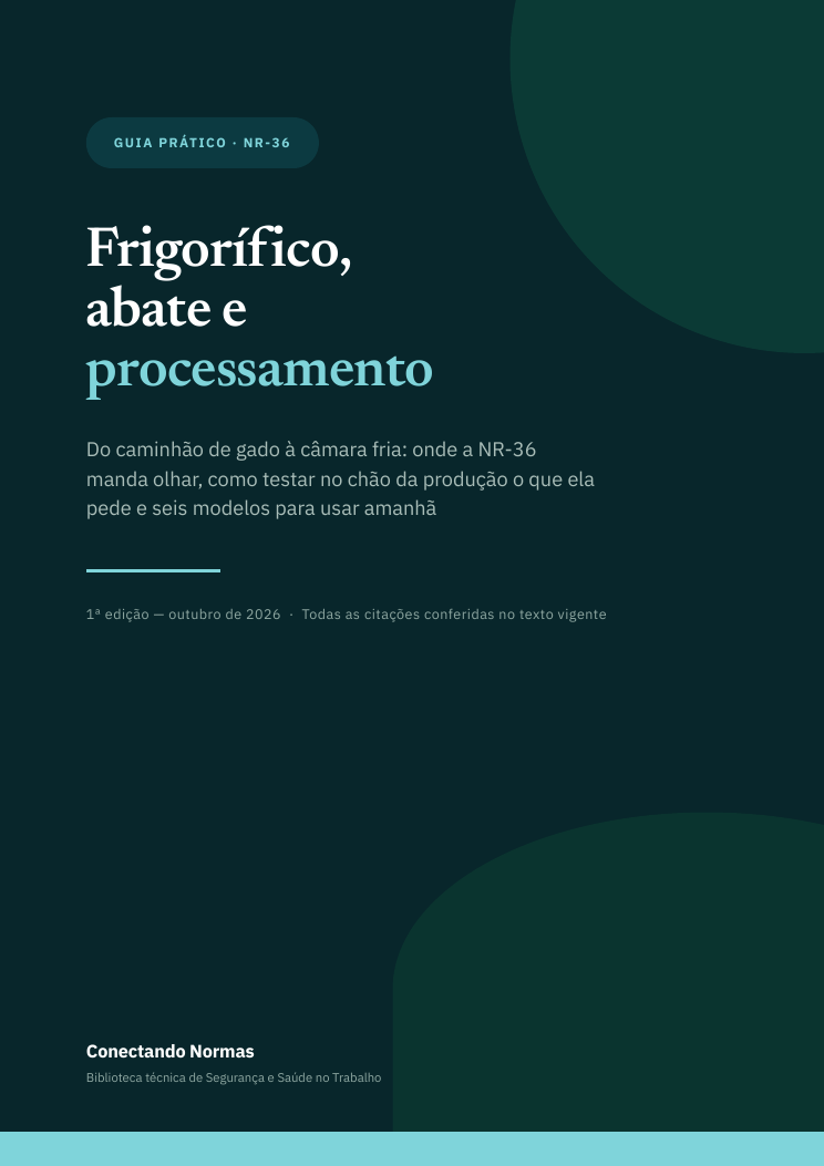 Capa do guia Frigorífico, abate e processamento