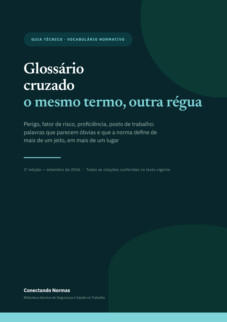 Capa do guia Glossário cruzado