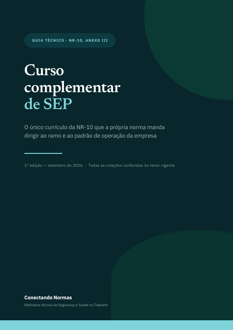 Capa do guia Curso complementar de SEP