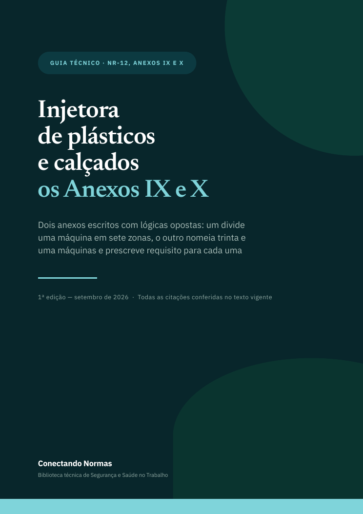 Capa do guia Injetora e calçados