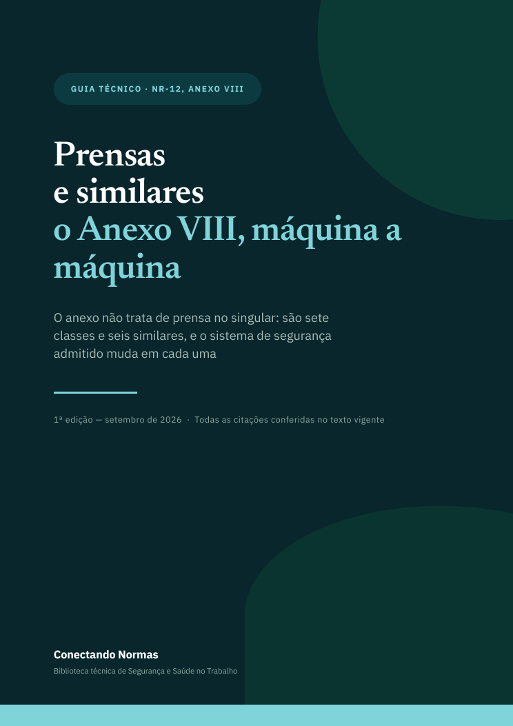 Capa do guia Prensas e similares