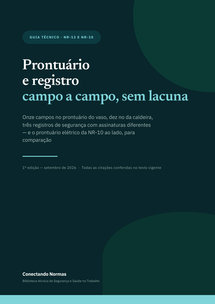 Capa do guia Prontuário e registro