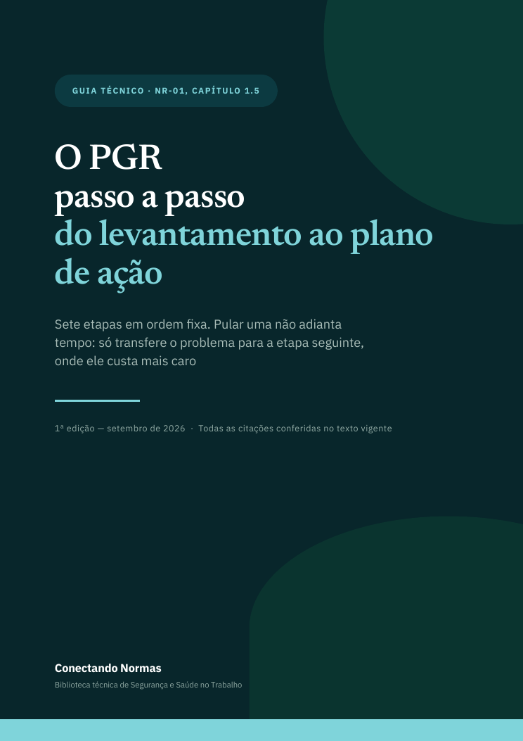 Capa do guia O PGR passo a passo