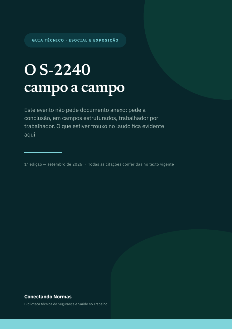 Capa do guia O S-2240 campo a campo
