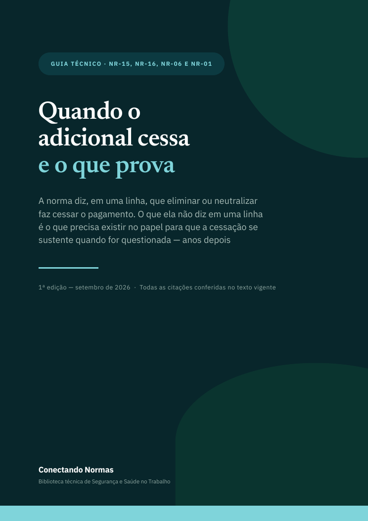 Capa do guia Quando o adicional cessa