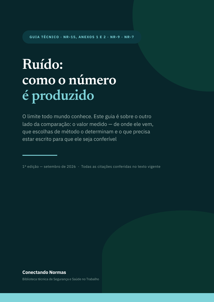 Capa do guia Ruído: como o número é produzido