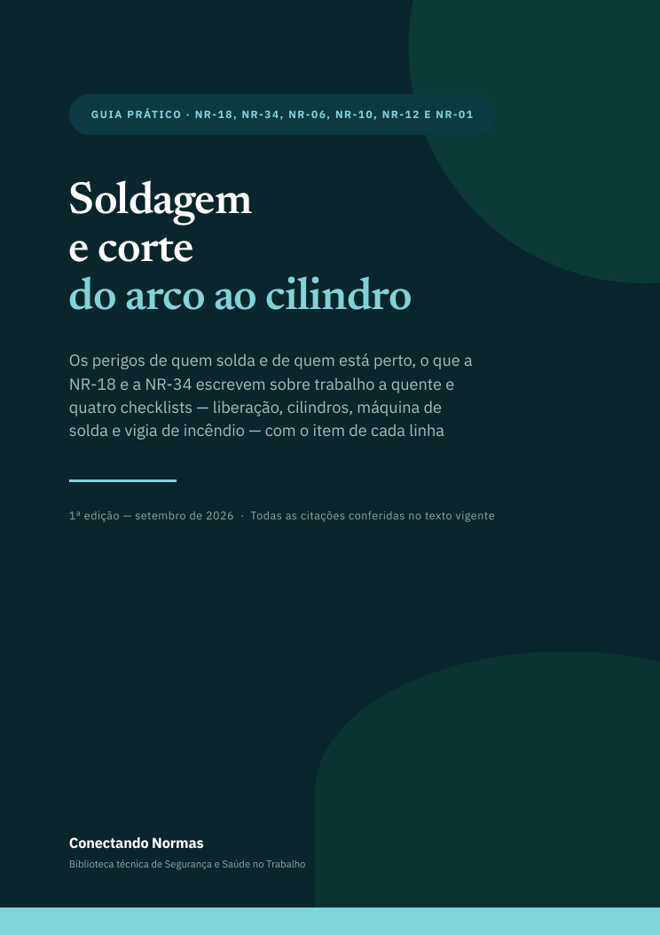 Capa do guia Soldagem e corte