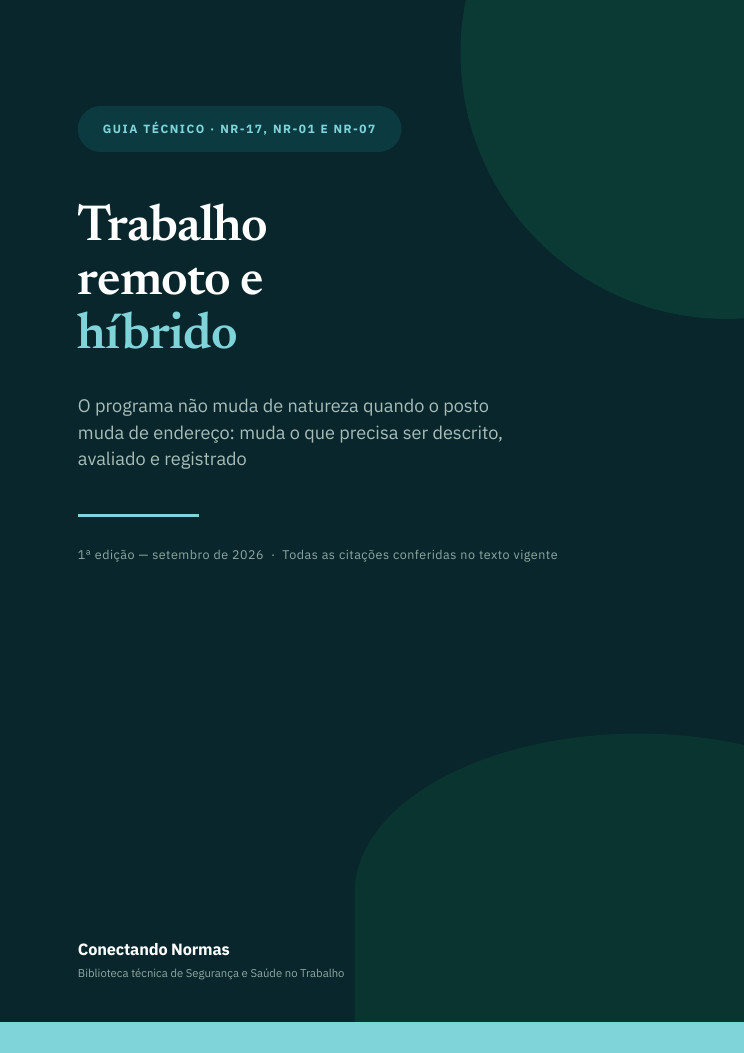 Capa do guia Trabalho remoto e híbrido