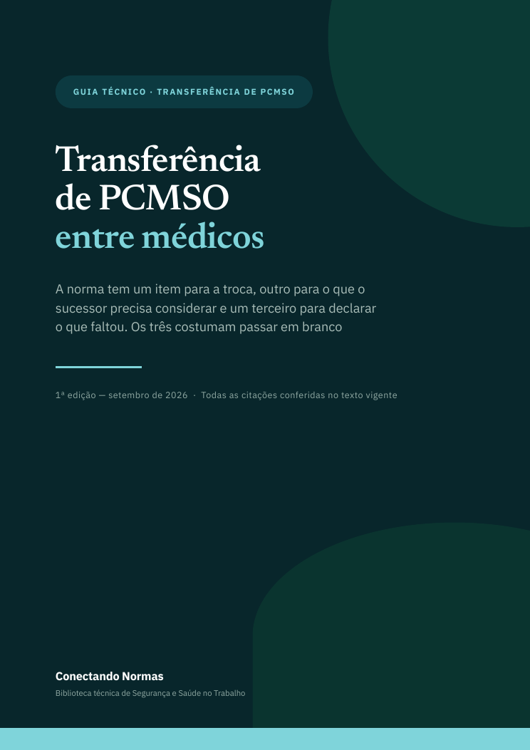 Capa do guia Sucessão no PCMSO